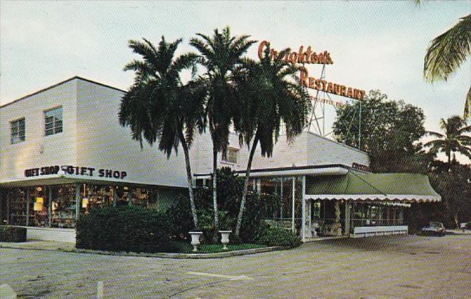 Florida Fort Lauderdale Creighton's Restaurant and Museum Of Antiques