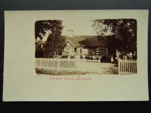 Essex Basildon RAMSDEN CRAYS & GRAYS HILL SCHOOL c1905 RP Postcard