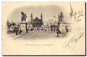 Paris - 1900 Exhibition - The Trocadero - Old Postcard