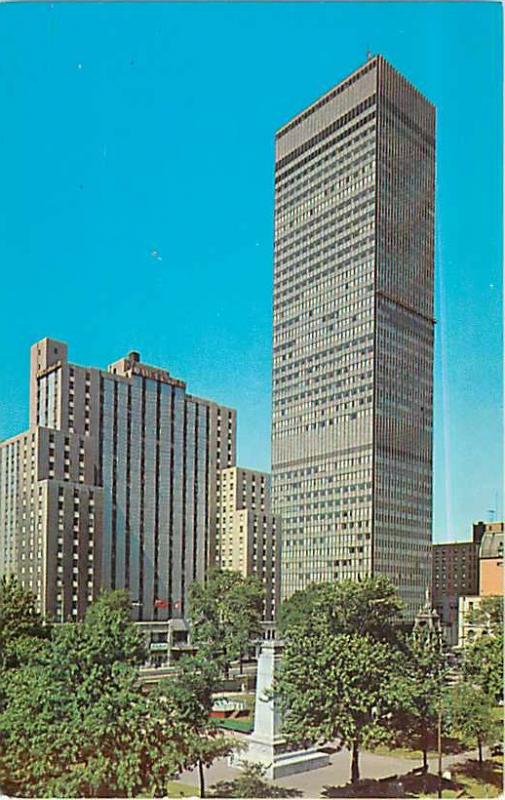 Dominion Square Park Hotel & Imperial Bank Building Montreal