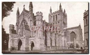 Postcard Old Hereford Cathedral From S W