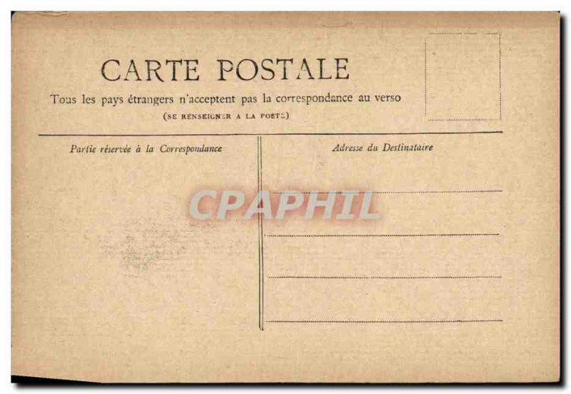 Old Postcard Peurnal Paris Parc Monceau The Naumachie