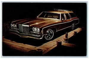 1974 Pontiac Grand Safari Automobile Car Buffalo New York NY Vintage Postcard