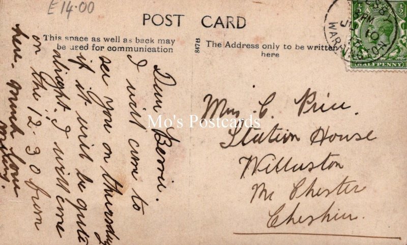 Cheshire Postcard - View From Helsby Hill  SW19262