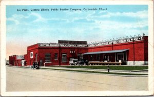 Postcard Ice Plant Central Illinois Public Service Company Carbondale, Illinois