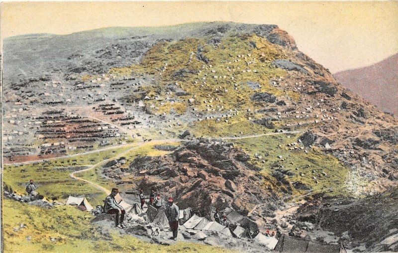 Lot324 the war in the macedonian mountains a bivouac north macedonia