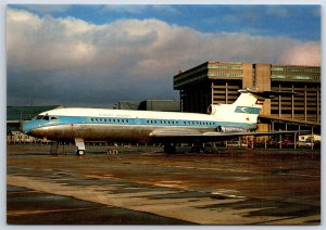 Airplane Postcard Kuwait Airways Airlines Hawker Siddeley Trident 9K-ACH CJ5