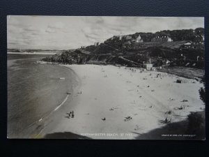 Cornwall ST. IVES Porthminster Beach c1950's RP Postcard by Studio St. Ives Ltd