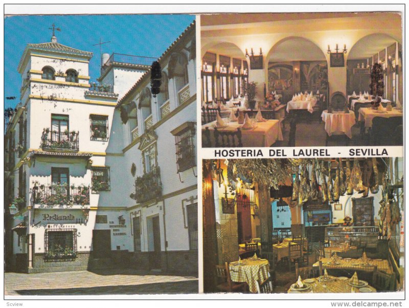 SEVILLA, Andalucia, Spanin, PU-1980; Hosteria del Laurel