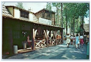 c1950's Trading Post Park Six Flags Over Atlanta Georgia Vintage Postcard