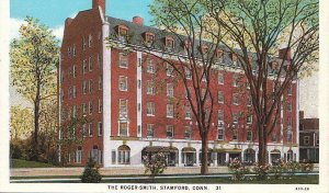 Postcard The Roger Smith Stamford CT