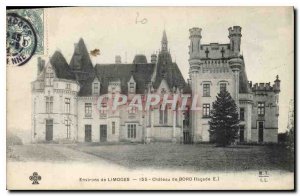 Old Postcard surroundings Limoges Le Chateau Edge