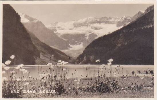 Canada Alberta Banff Lake Louise Real Photo