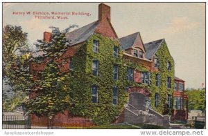 Massachusetts Pittsfield Henry W Bishops Memorial Building