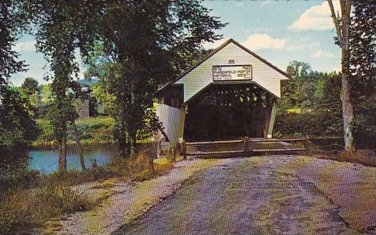 Porter Covered Bridge At Porter Maine