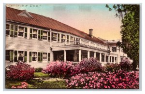 The Carolina Inn Summerville SC UNP Handcolored Albertype Postcard U21