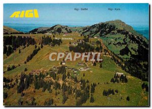 Modern Postcard Rigi Scheidegg Flugaufnahme mit Rigi Kulm