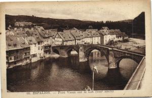 CPA ESPALION - Pont Vieux sur le Lot (VIII siécle ) (173998)