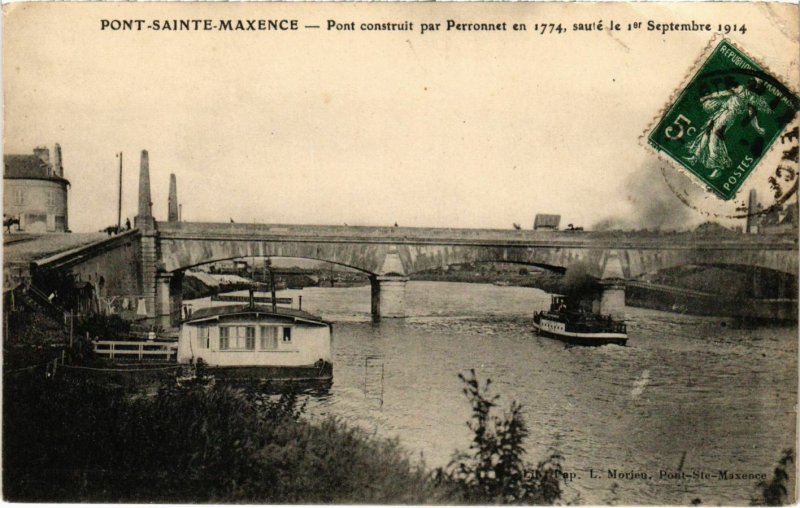 CPA Pont-Sainte-Maxence - Pont Construit par Perronnet en 1774 (1032471)