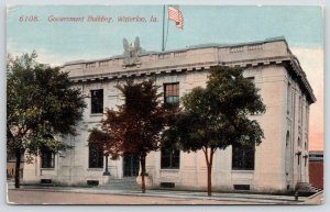 Waterloo Iowa~Federal Government Building~US Post Office~Court House~1914 PC