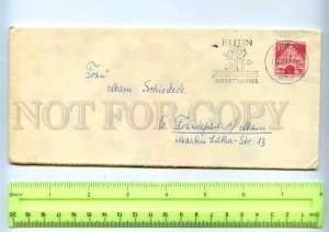 410184 GERMANY 1967 year Eutin rose real posted COVER