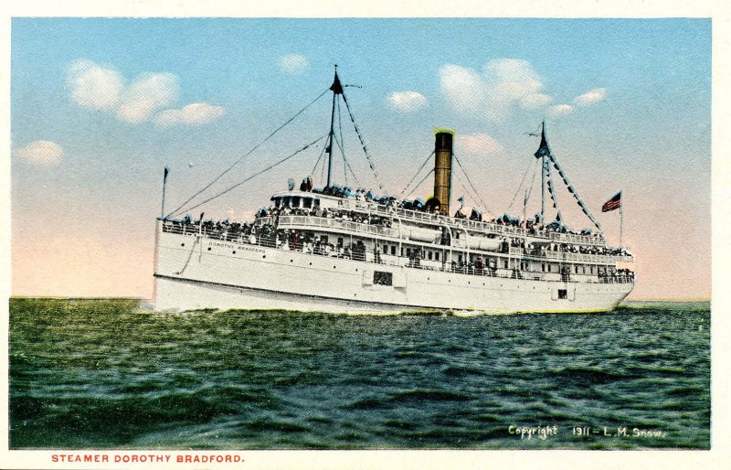 Cape Cod Steamship Co. - Steamer Dorothy Bradford