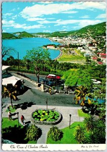 St. Thomas Virgin Islands Charlotte Amalie Bluebeard's Castle Tower Postcard