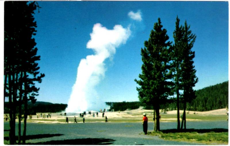 NORTHERN PACIFIC Old Faithful, Yellowstone National Park