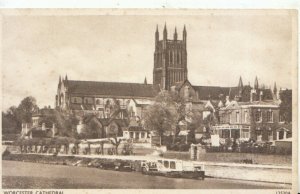 Worcestershire Postcard - Worcester Cathedral - Ref TZ2030