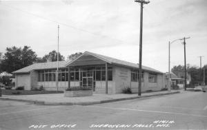Sheboygan Falls Wisconsin~US Post Office~c1960s RPPC-Postcard