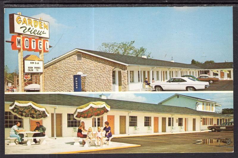 Garden View Motel Tampa Fl Hippostcard