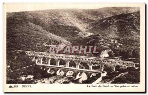 Old Postcard Nimes Pont du Gard View Getting Jet