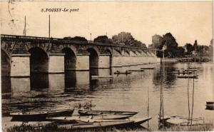 CPA POISSY - Le pont (453120)