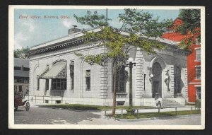 Post Office Outside Warren OH Used c1916