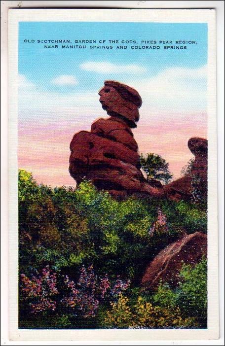 CO - Old Scotchman, Garden of the Gods, Colorado Springs