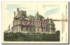 Old Postcard Maisons Laffitte Chateau