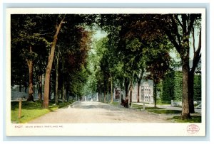 c1905 State Street, Portland, Maine ME Antique Unposted Postcard  