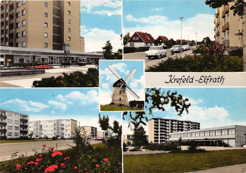 BG1413  krefeld elfrath car voiture windmill moulen CPSM 14x9.5cm  germany