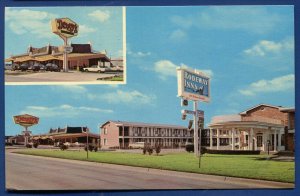 Tulsa Oklahoma ok Rodeway Inn on Route 66 postcard