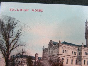 SOLDIERS HOME ~ United States Army Veterans, Scott Building Vintage Postcard