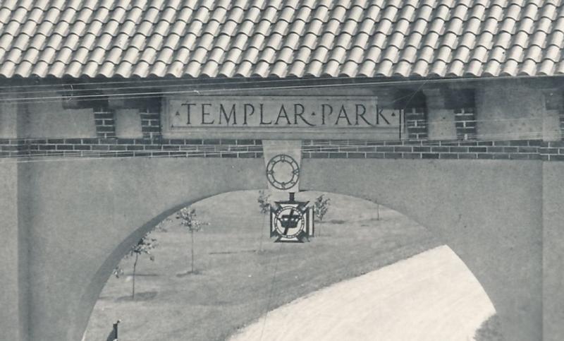 RPPC Templar Park Entrance - Spirit Lake, Dickinson County, Iowa