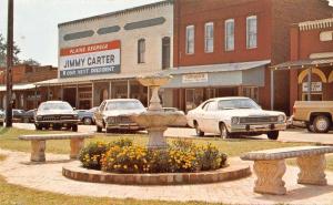 Plains Georgia~Scene From Park~1979 Postcard 