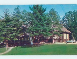 Chrome SCHOOL SCENE Adirondacks - Silver Bay - Lake George New York NY AG9795