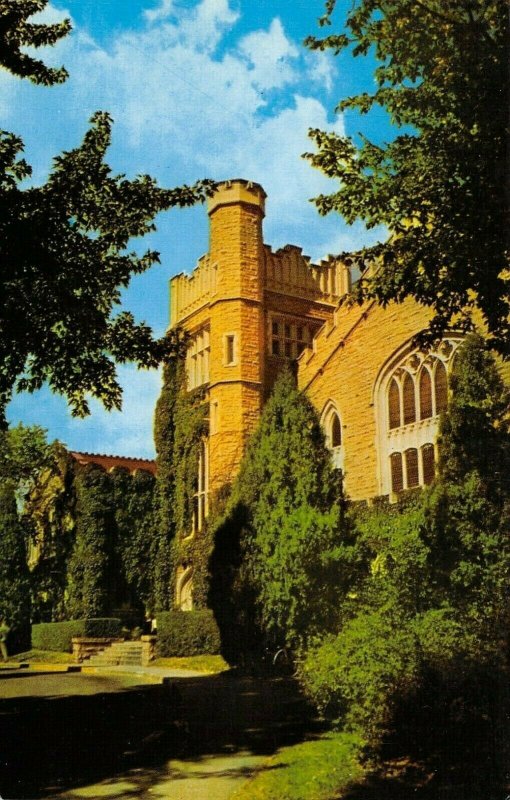 Boulder CO~University of Colorado~Mackey Auditorium~Castellated Tower~1960s PC