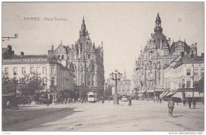 ANVERS, Belgium, 1900-1910's; Place Teniers