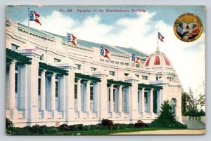 1909  Pergolas of the Manufacturers Building    Alaskan Yukon Expo  Postcard