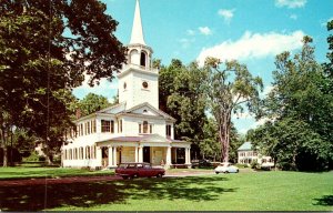 Connecticut Washington Third Meeting House Of Congregational Church On The Gr...