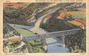 High Bridge Kentucky Postcard