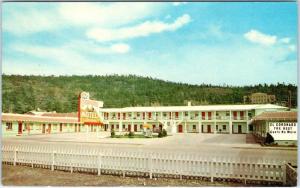 WILLIAMS,  Arizona  AZ   Route 66   EL CORONADO MOTEL  Roadside 1953  Postcard