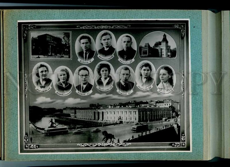 434491  USSR 1957 year graduation album LENINGRAD Kalinin Polytechnic Institute